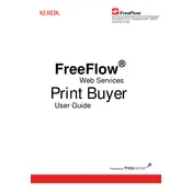 Xerox FreeFlow Web Services Print Buyer Ver.6.0 Software manual cover