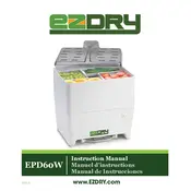 Excalibur Ezdry EPD60W Dehydrator manual cover