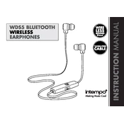 Intempo EE1249 WDS5 Bluetooth Wireless Earphones manual cover