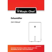 Magic Chef MC4PDH Dehumidifier manual cover