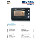 Severin TO 2071 Oven manual cover