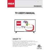 RCA RNSM4003 TV manual cover