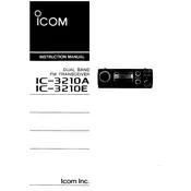 Icom IC-3210A Transceiver manual cover