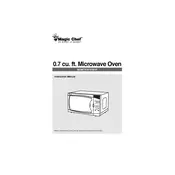 Magic Chef MCM770B1F Microwave manual cover