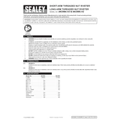 Sealey AK3985.V2 Riveter manual cover