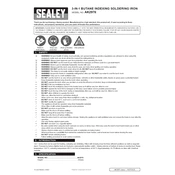 Sealey AK2970 Soldering Iron manual cover