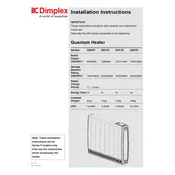 Dimplex Quantum QM070 Heater manual cover