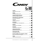 Candy FCXP615X E manual cover