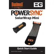 Bushnell PP1010BG Solar manual cover