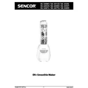 Sencor SBL 3200WH Smoothie Maker manual cover