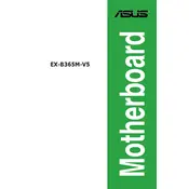 ASUS EX-B365M-V5 Motherboard manual cover