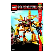 LEGO Exo-Force 7712 Construction Set manual cover