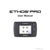 Snap-on Ethos Pro Scanner manual cover