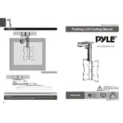 Pyle PCMTV25 Ceiling Mount manual cover