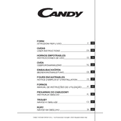 Candy CEHOPK60X E manual cover