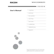 Ricoh PJ WU5570 Projector manual cover