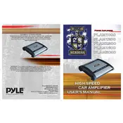 Pyle PLAM1000 Amplifier manual cover