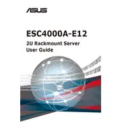 ASUS ESC4000A-E12 Server manual cover