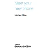 Samsung Galaxy S9 Plus Xfinity Mobile SM-G965UZKACCT Phone manual cover