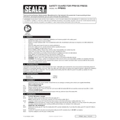 Sealey PPBSG Safety Guard manual cover