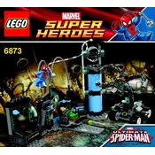 LEGO Spider-Man 6873-2 Construction Set manual cover