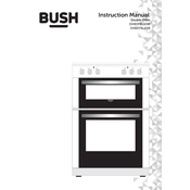 Bush DHBDFBL60B 9182417 Cooker manual cover