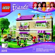 LEGO Friends 3315-2 Construction Set manual cover