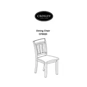 Crosley CF8020 Chair manual cover