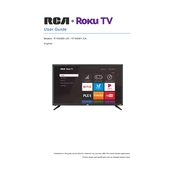 RCA ROKU TV RTR4060-US TV manual cover