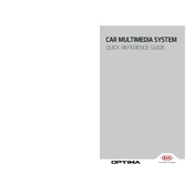 Kia Optima Car Multimedia System 2015 Sedan manual cover