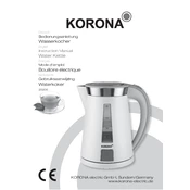 Korona 20205 Kettle manual cover