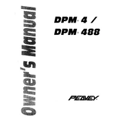 Peavey DPM 4 Keyboard manual cover