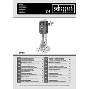 Scheppach DP60 5906821901 Drill manual cover