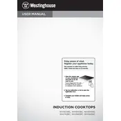 Westinghouse WHI633BC Cooktop manual cover