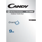 Candy GCC 590NB-80 manual cover