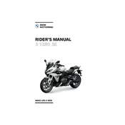 BMW R 1250 RS 2022 Motorcycle manual cover