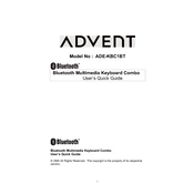 Advent ADE-KBC1BT manual cover