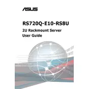 ASUS RS720Q-E10-RS8U Server manual cover