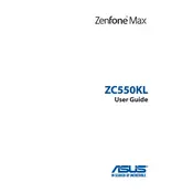 ASUS ZenFone Max (ZC550KL) Phone manual cover