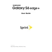 Samsung Galaxy S6 Edge Plus Sprint SM-G928PZDASPR Phone manual cover