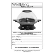 West Bend L5781B 82386 Popcorn Maker manual cover