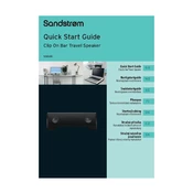 Sandstrom SSBAR manual cover