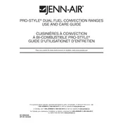 JennAir JDRP436WP Range manual cover