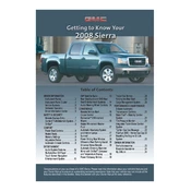 GMC Sierra 2008 manual cover