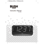 Bush 4280314 CR-338PL Radio manual cover