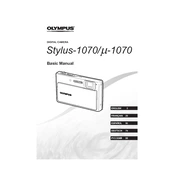 Olympus Stylus-1070 manual cover