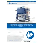 Blastrac BDC-99 Dust Collector manual cover