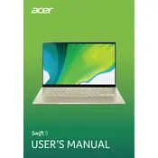 Acer Swift 5 Win11 SF514-55GT Laptop manual cover