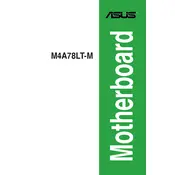 ASUS M4A78LT-M Motherboard manual cover