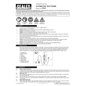 Sealey PPVT Probe manual cover